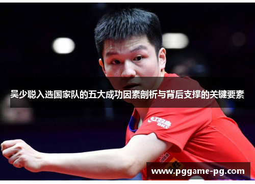 吴少聪入选国家队的五大成功因素剖析与背后支撑的关键要素
