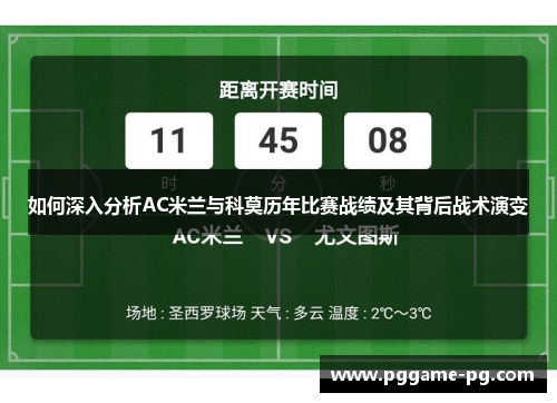 如何深入分析AC米兰与科莫历年比赛战绩及其背后战术演变