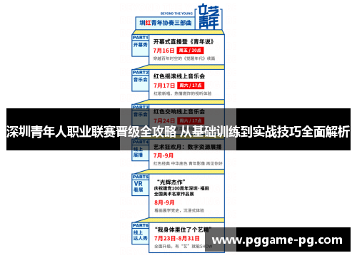 深圳青年人职业联赛晋级全攻略 从基础训练到实战技巧全面解析