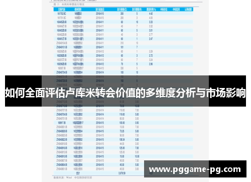 如何全面评估卢库米转会价值的多维度分析与市场影响